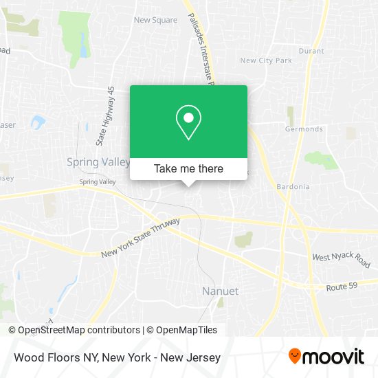 Wood Floors NY map