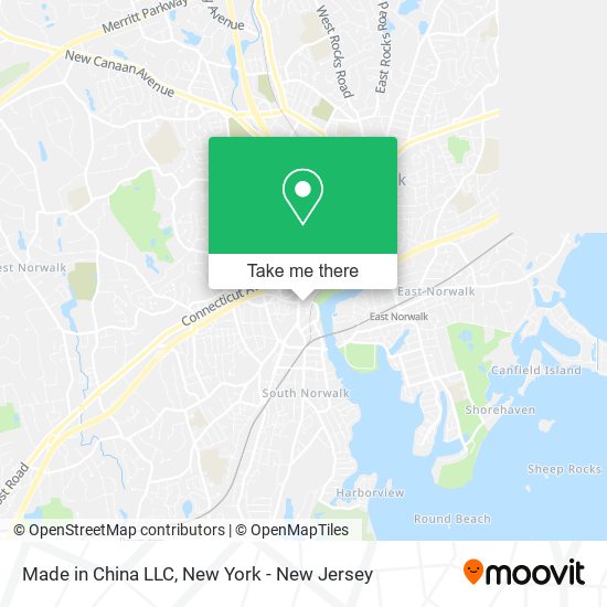 Made in China LLC map