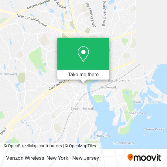 Verizon Wireless map