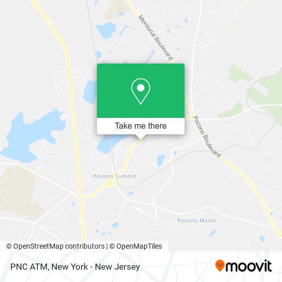 PNC ATM map