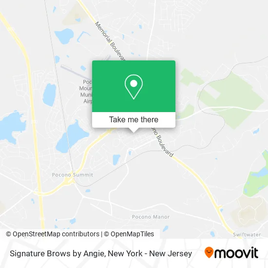 Signature Brows by Angie map