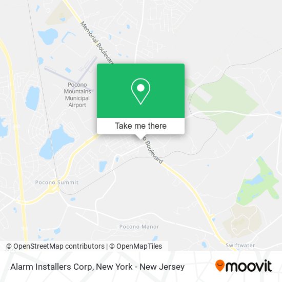 Mapa de Alarm Installers Corp