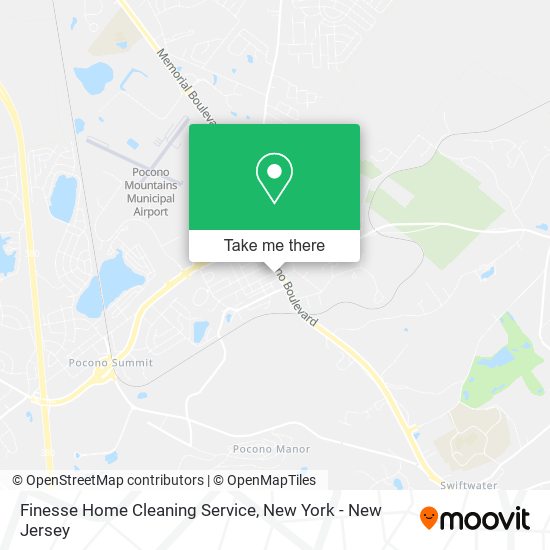 Finesse Home Cleaning Service map