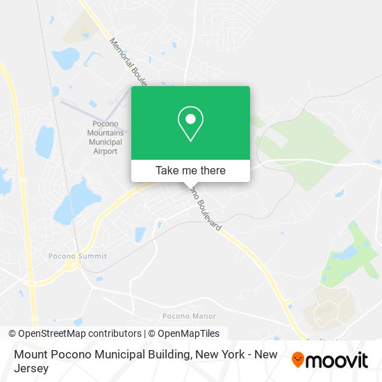 Mount Pocono Municipal Building map