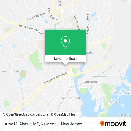 Amy M. Ahasic, MD map