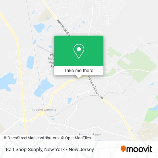 Mapa de Bait Shop Supply