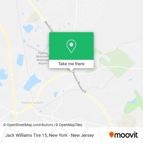 Mapa de Jack Williams Tire 15