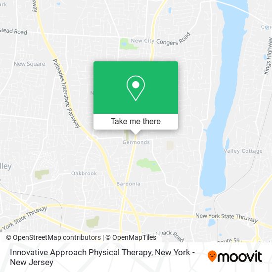 Innovative Approach Physical Therapy map