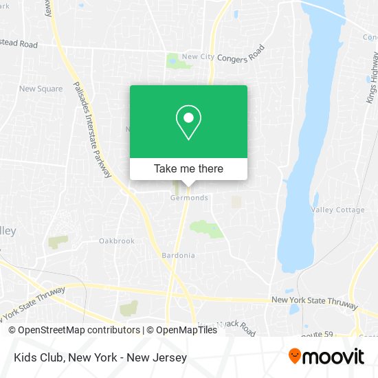 Mapa de Kids Club