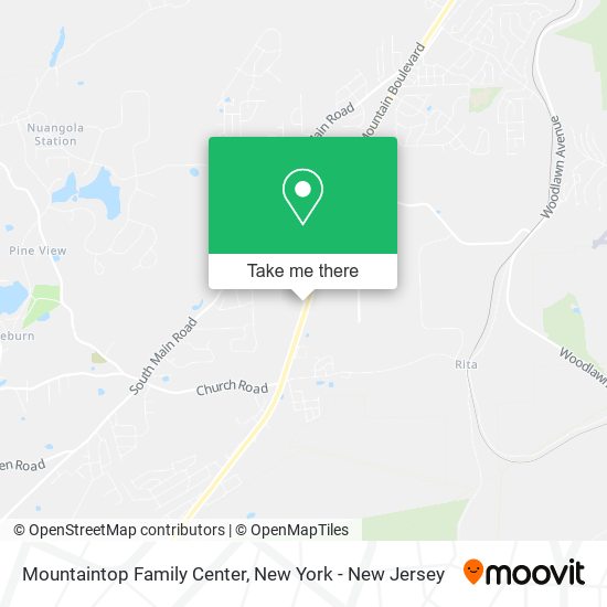 Mountaintop Family Center map
