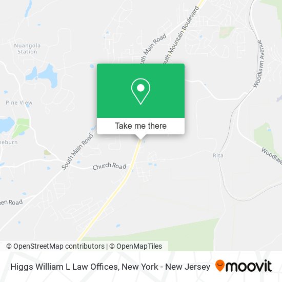 Higgs William L Law Offices map