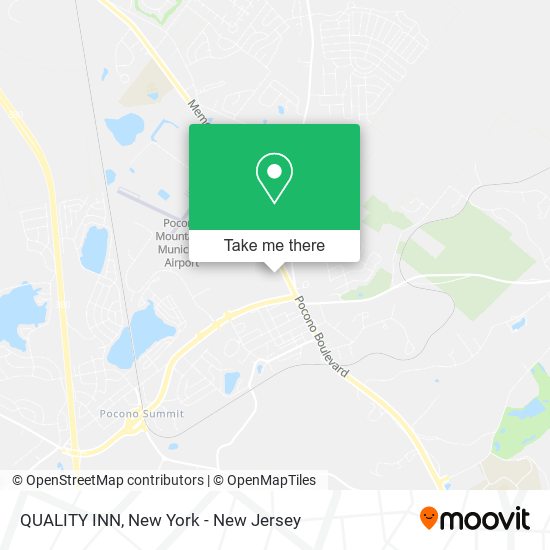 QUALITY INN map