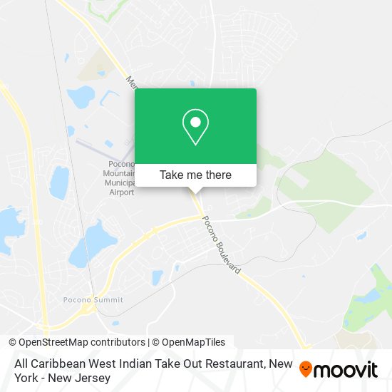 All Caribbean West Indian Take Out Restaurant map