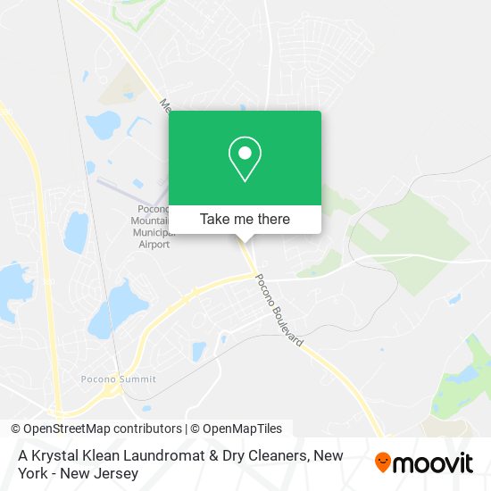 A Krystal Klean Laundromat & Dry Cleaners map