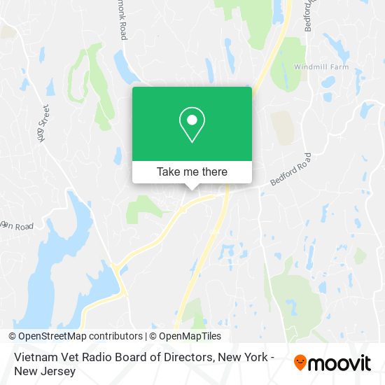 Vietnam Vet Radio Board of Directors map