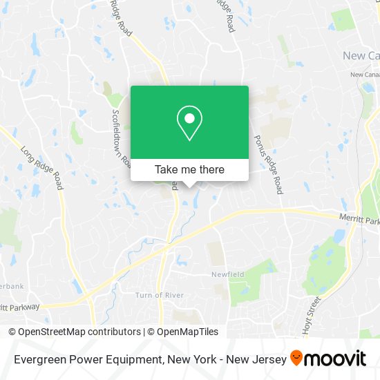 Evergreen Power Equipment map