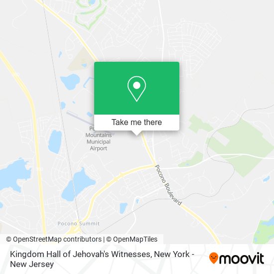 Mapa de Kingdom Hall of Jehovah's Witnesses