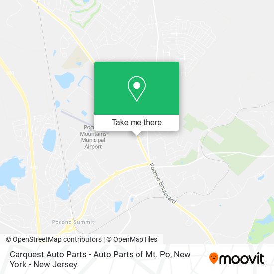 Carquest Auto Parts - Auto Parts of Mt. Po map