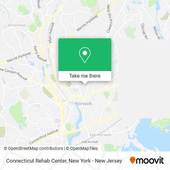 Connecticut Rehab Center map