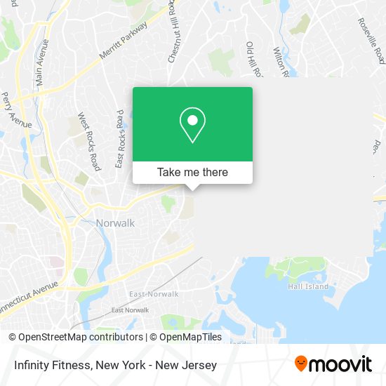 Infinity Fitness map