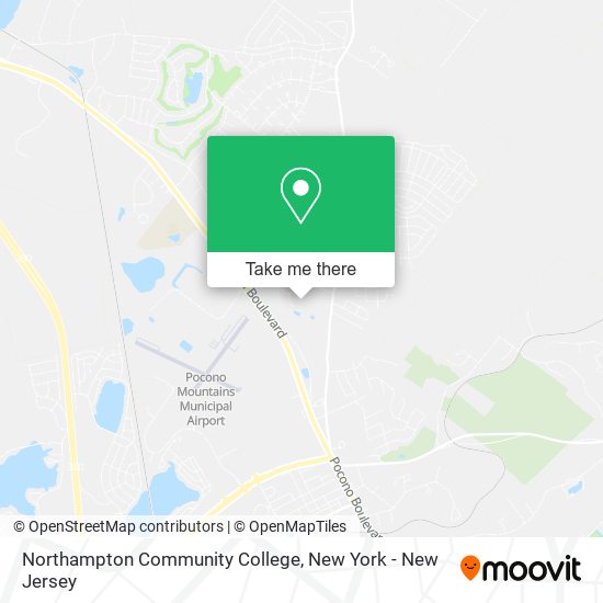 Northampton Community College map