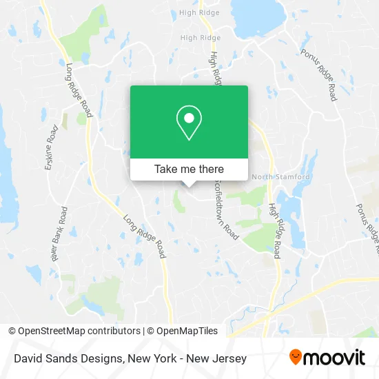 David Sands Designs map