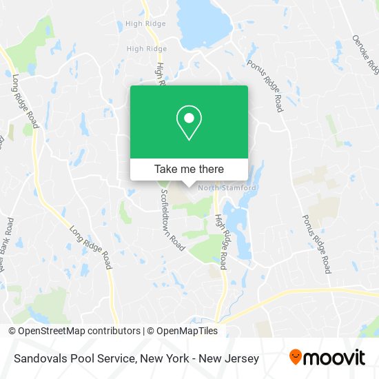 Sandovals Pool Service map