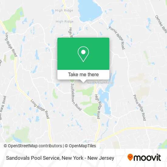 Sandovals Pool Service map