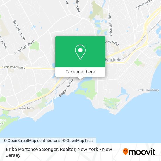 Erika Portanova Songer, Realtor map