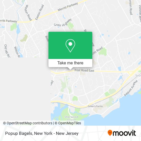 Popup Bagels map