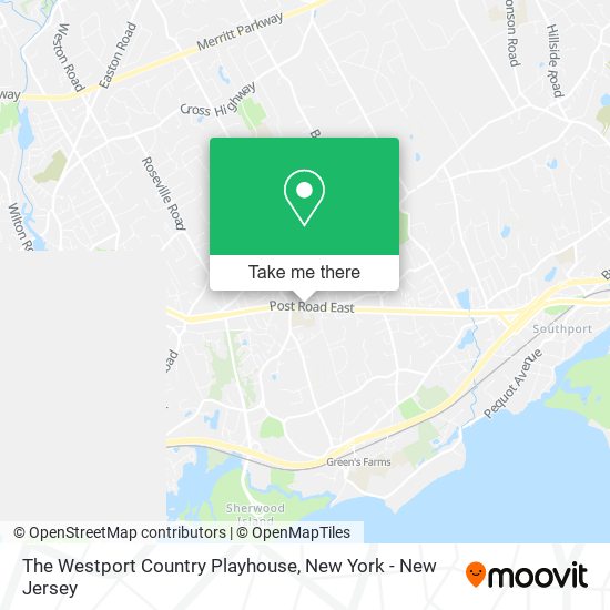 Mapa de The Westport Country Playhouse