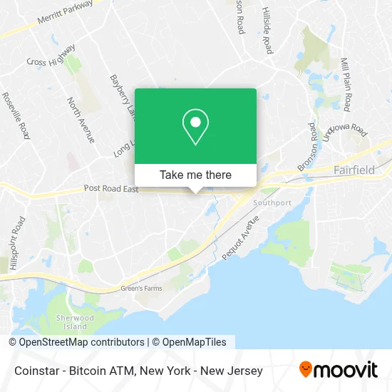 Coinstar - Bitcoin ATM map