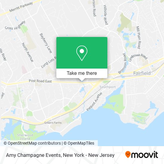 Amy Champagne Events map