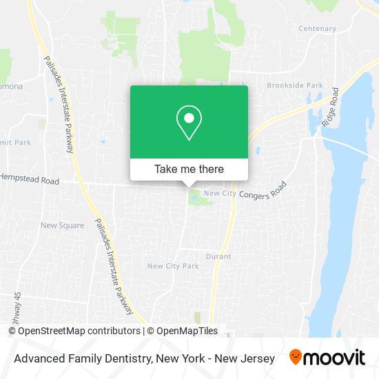 Advanced Family Dentistry map