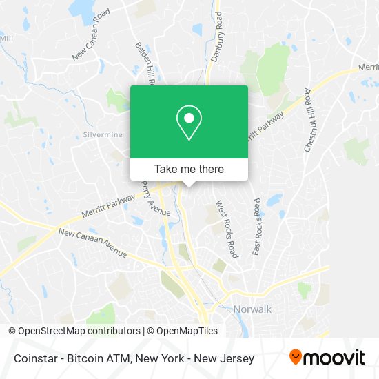 Coinstar - Bitcoin ATM map