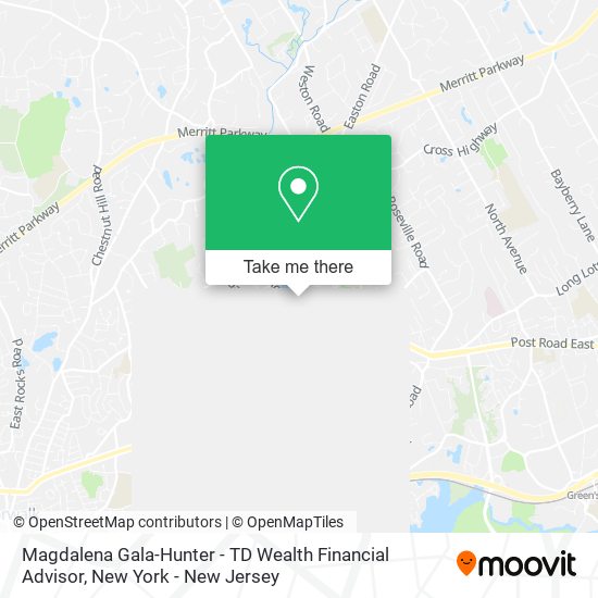 Mapa de Magdalena Gala-Hunter - TD Wealth Financial Advisor