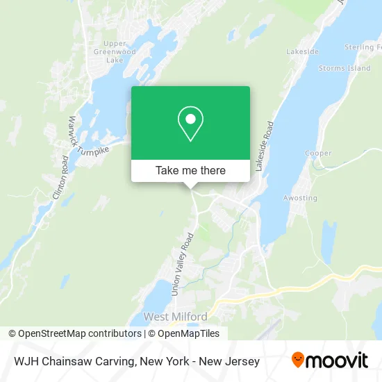 WJH Chainsaw Carving map