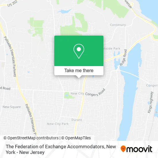 The Federation of Exchange Accommodators map