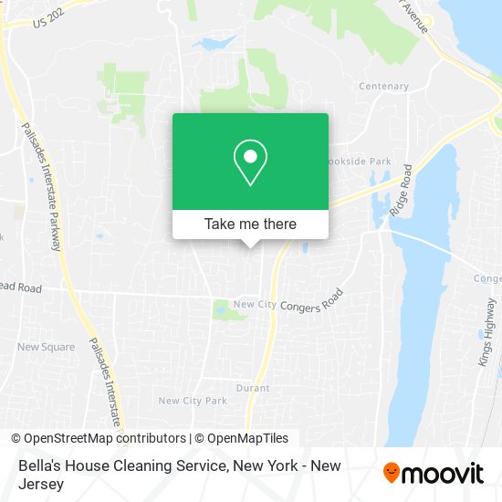 Bella's House Cleaning Service map