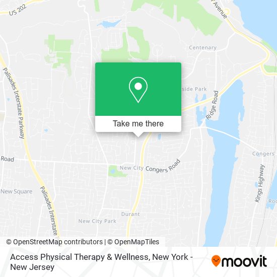 Access Physical Therapy & Wellness map