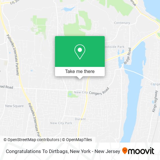 Mapa de Congratulations To Dirtbags