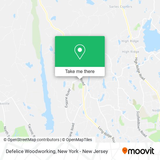 Mapa de Defelice Woodworking