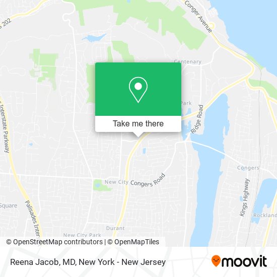 Mapa de Reena Jacob, MD