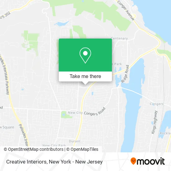 Creative Interiors map