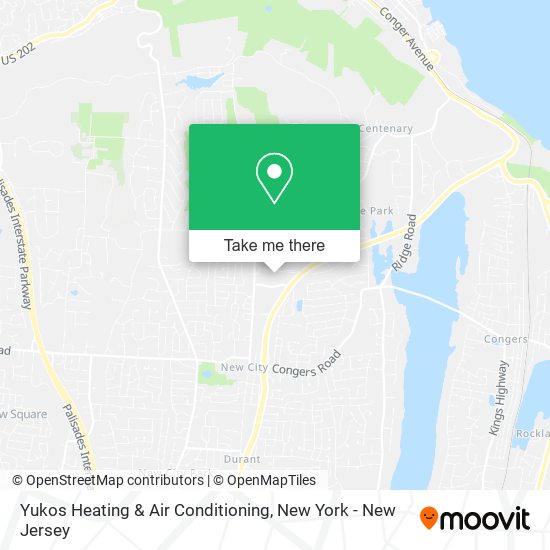 Yukos Heating & Air Conditioning map