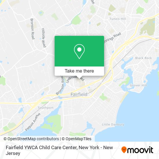 Fairfield YWCA Child Care Center map