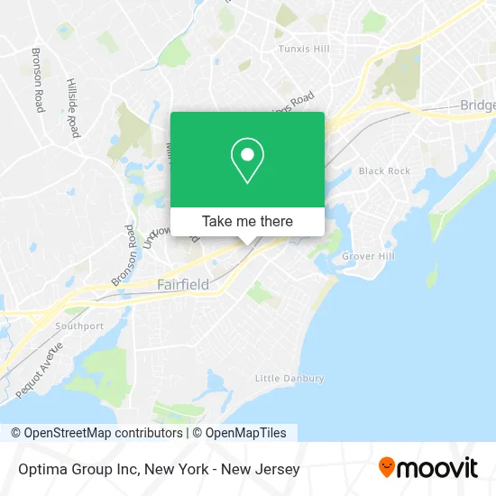 Optima Group Inc map