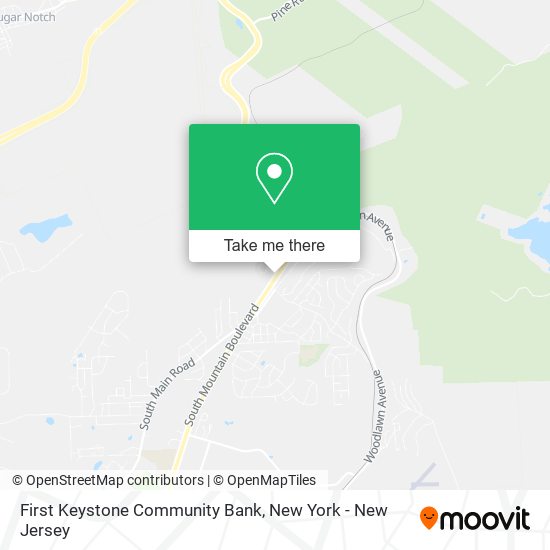 Mapa de First Keystone Community Bank