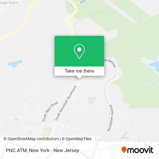 PNC ATM map