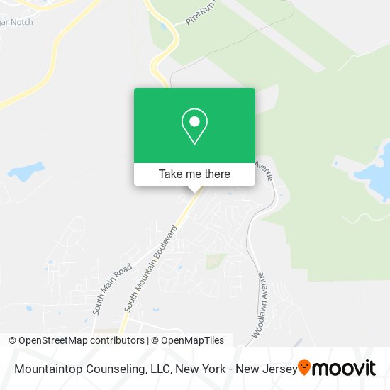 Mountaintop Counseling, LLC map